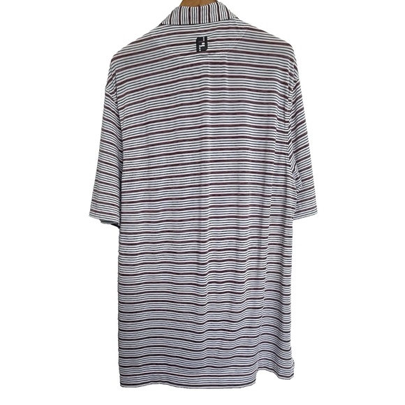 FootJoy Striped Traditional Fit Golf Polo XL (label shows L) -John Hall Cup 2018 - Picture 3 of 12